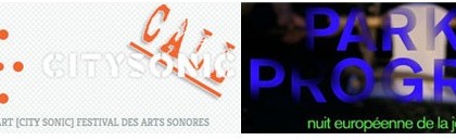 Open Call – Park in Progress / City Sonic international sound art festival @ Mons – Belgium