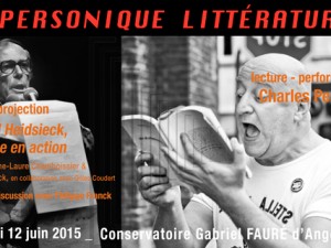 12 > 13-06-2015 – Supersonique littérature Bernard Heidsieck, la poésie en action + performance – Angoulême