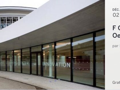 02.12.2016 – F.O.O.R. – Forum Ouvert Oeuvres et Recherches