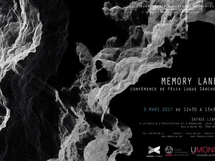 09.03.2017 – Memory Lane – Conférence de Félix Luque Sánchez – Mons
