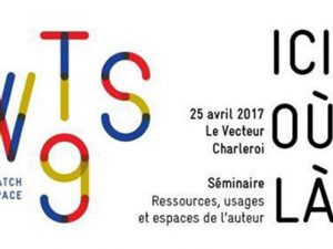 25.04.2017 – Séminaire ICI OÙ LÀ ? – Réseau 50° nord – Réseau d’art contemporain