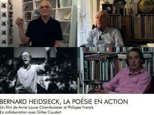 03>15.05 + 23 & 30.05.2017 – Bernard Heidsieck, la poésie en action – Cinéma Saint-André des Arts Paris