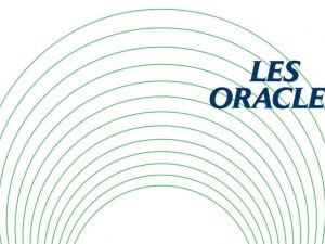 Publication – Les Oracles – Éditions Rhizome 2017