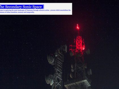 25 > 26.10.2018 | Secondary Sonic Space @ Beyond the obvious | Timisoara