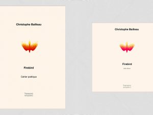 Christophe Bailleau – Firebird | Notebook + CD | Transonic – Sonopoetics #2