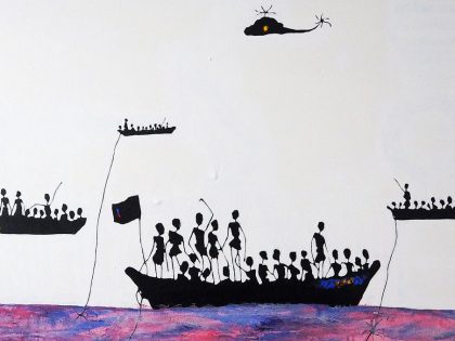 L’art contemporain interroge l’hospitalité Migration – Alexandre Castant | Dust-Distiller