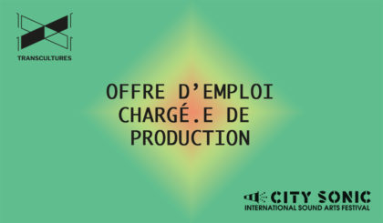 Offres d’emploi – chargé.e de production/diffusion @ Transcultures