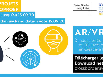 Appel 2020 | AR/VR/MR & Industries Culturelles et Créatives | Crossborder Living Labs
