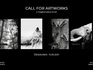 Call 2021 | IONNYK – photographic art, digital, black & white (INT) | Thema: Nature – Music