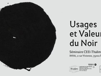 12.10.2021 | Transcultures @ Seminar “Uses and Values of Black” | INHA (Fr)