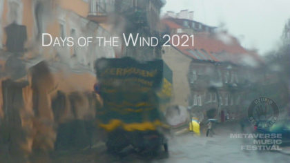 13.11.2021 | Transcultures @ Užupio Days of wind festival | MVMF Festival session | Republic of Užupis (Lt)