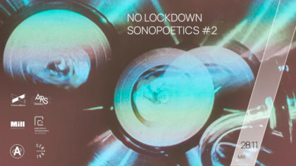 28.11.2021 | No Lockdown Sonopoetics #2 – Sound poetry performances | ARTour (Be)