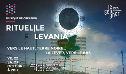 22 > 23.11.2021 | Rituel|le LEVANIÅ – Michaël Grébil | Concert @ Project(ion) Room Bruxelles (Be)