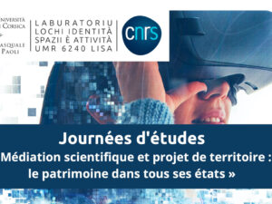 13 > 14.12.2022 | Study days – Scientific mediation and territorial project | LISA CNRS laboratory (Fr)