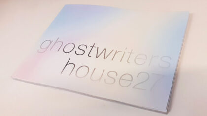 Book + CD | House27 – GHOSTWRITERS. (Fr/Be) | Transonic Label (Be)