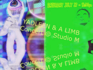 27.07.2024 | Yadleen (De) And A Limb (Be) – Transonic Second Life Sessions |  Studio M (Web)
