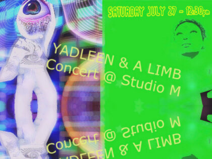 27.07.2024 | Yadleen (De) And A Limb (Be) – Transonic Second Life Sessions |  Studio M (Web)