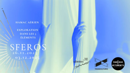 25.11 + 02.12 & 26.11 + 03.12.2025 | “Sferos” de Kotryna Žilinskaitė (Lt) – Workshop Mouvement et voix |  Le chant des chevaux + La fabrique de vêtement (Be)